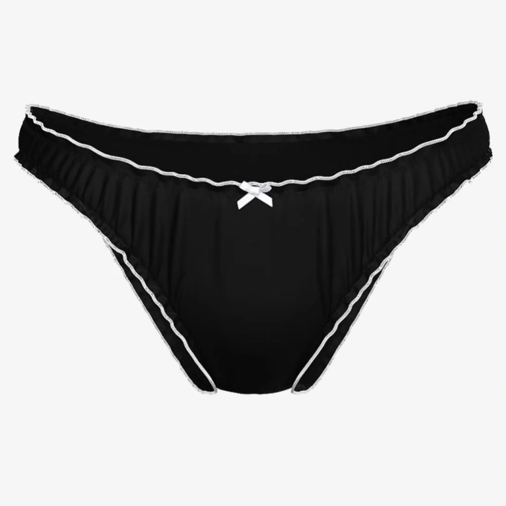 New! Frankie's Bikinis x PINK Hudson Ruffled Bloomer Bikini Bottom 1574